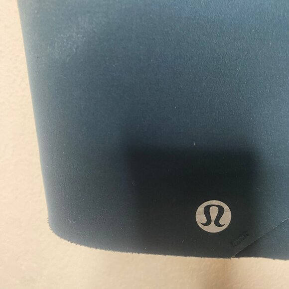 Lululemon Enlite Sports Bra Womens Size 38D Zip Front Blue High Support Running - Picture 4 of 12